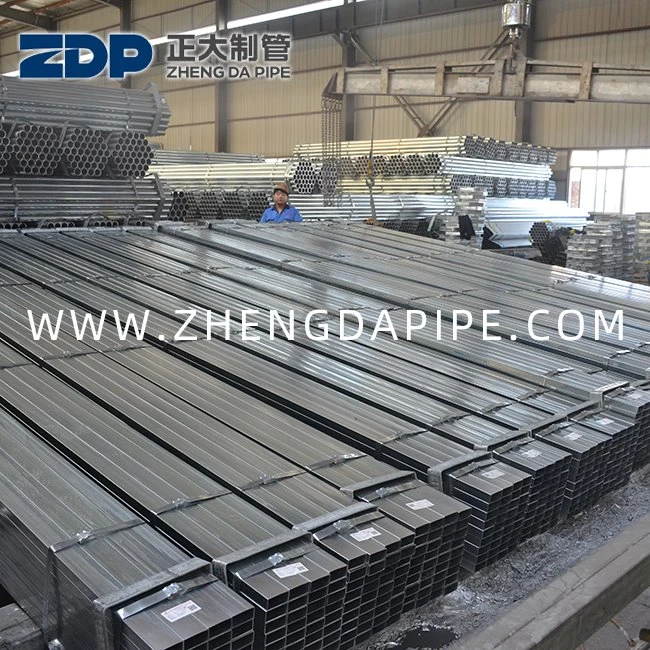 20X20 200X200 Pre Galvanzied Rektangile Tiyo