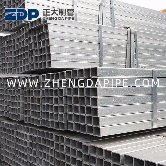 20X40 200X400 GI Rektangile En Tiyo