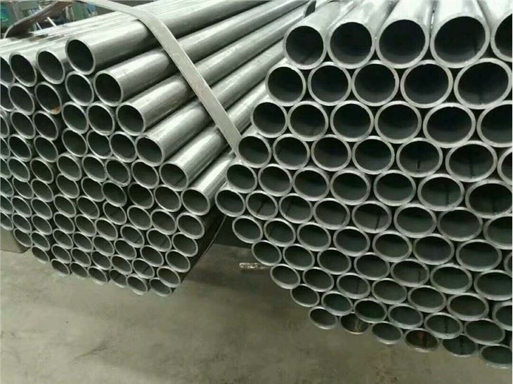 1.5 Inch Scaffolding Building ERW Ms Steel Pipe And Tube 48.3mm-48.6mm EN39/BS1139
