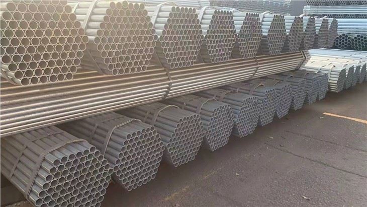 1 5pous cho plonje tiyo asye galvanize pou echafodaj