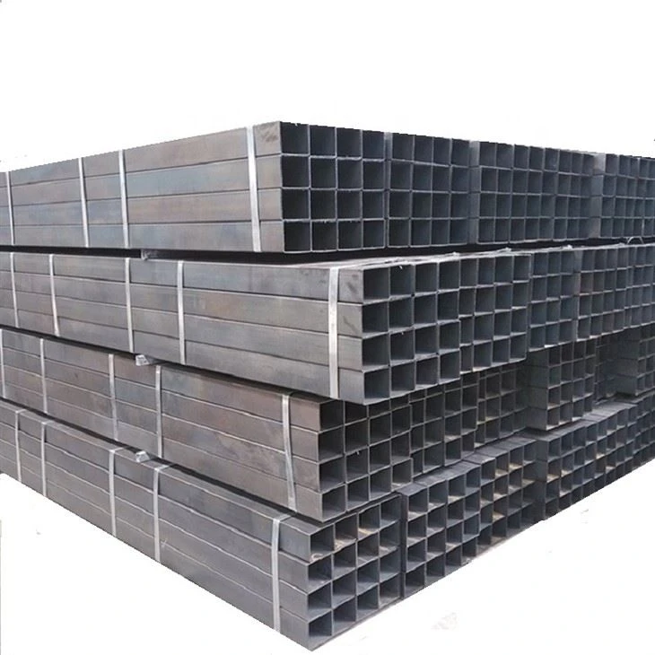 ASTM A36 Kabòn Steel Kare ak Rektangilè Hollow Seksyon SHS RHS Kare Steel Tib Tib