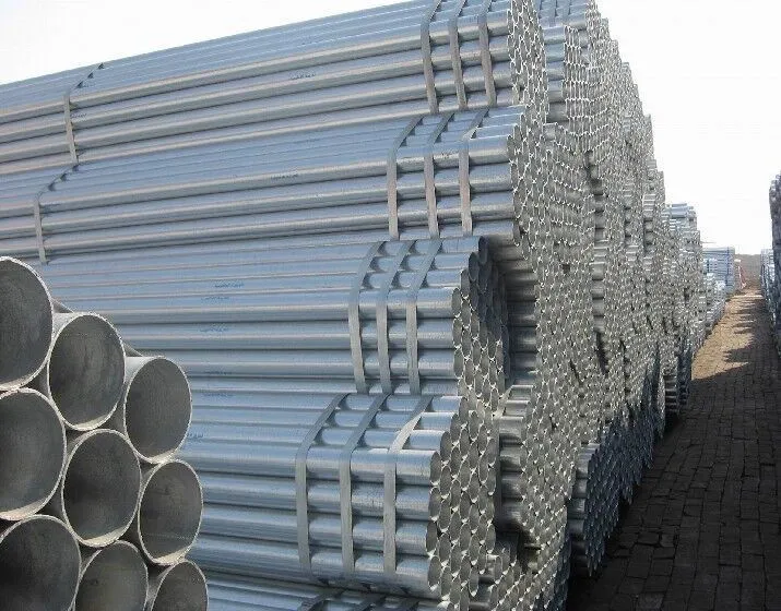 Hot Dipped 1.5 Inch 2 Inch Schedule 20 1 1/2 Galvanized Metal Steel Pipes