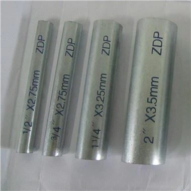 ASTM cho plonje galvanised kouch wonn tib soude Gi fè asye tiyo pri pou estrikti bilding