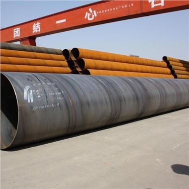 Gwo gwosè 1420mm SSAW espiral soude tiyo pou lwil oliv / petwòl