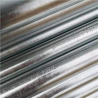 Faktori dirèk Pwovizyon pou konpetitif cho plonje galvanised 48.3 mm Steel tiyo, GI tiyo, Tib echafodaj