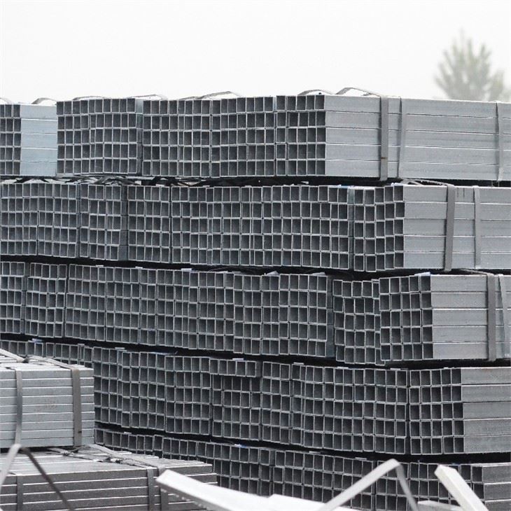 Square Tube SHS Hot Dipped Galvanized Square Steel Pipe