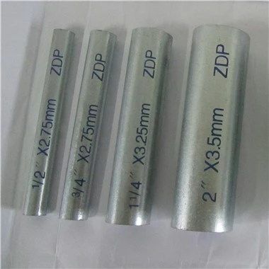 BS 1387 galvanize tiyo asye DN20 -DN200