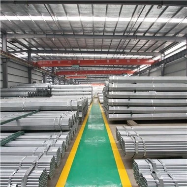 JIS G3444 galvanize GI Echafodaj Tib Tiyo 48.3 * 2.4 * 6000mm